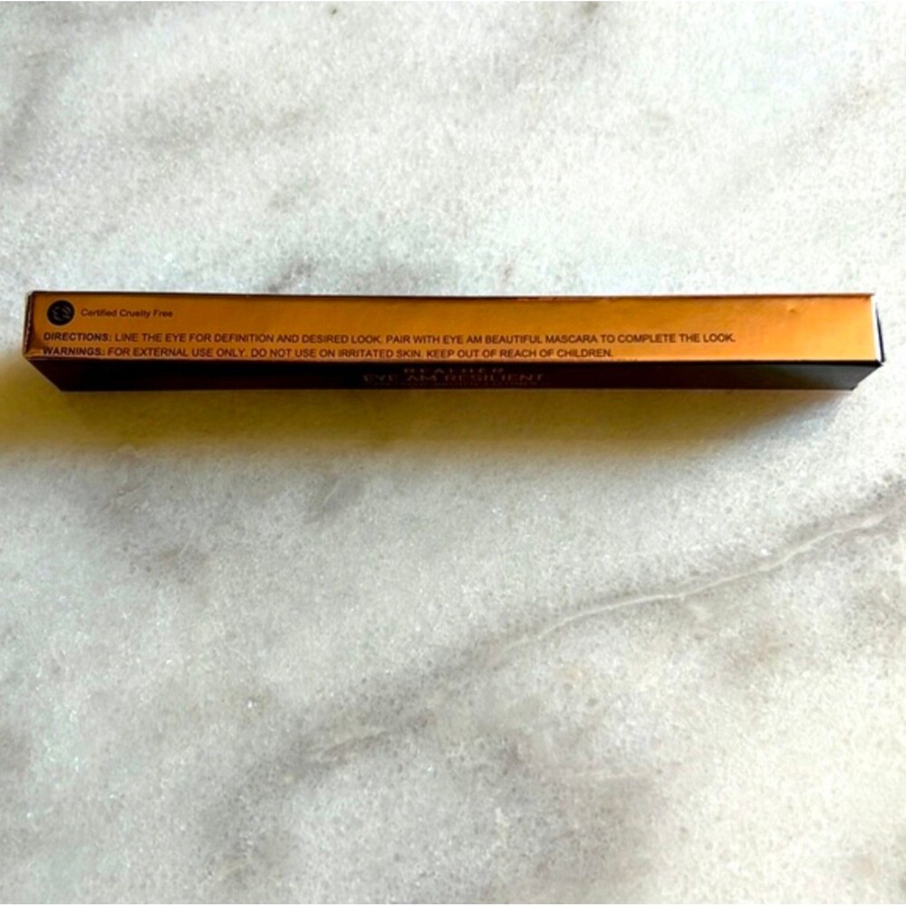 RealHer Eye Am Resilient Metallic Bronze Eyeliner Pencil NEW IN BOX Cruelty Free - Picture 2 of 5